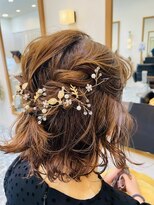 アルジャーノン(algernon)&nbsp;ハーフアップ