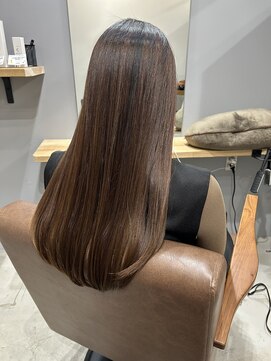 エマヘアープラス(Emma hair plus) 髪質改善縮毛矯正で艶さらヘアー