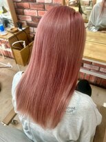 ユイマァル 倉敷店(YUIMARL)&nbsp;２０代３０代４０代ロングハイトーンピンクブリーチ
