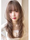 レイヤーカット ハッシュカット