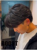 MEN’S HAIR/曲がる縮毛矯正/フェザーパーマ/渋谷