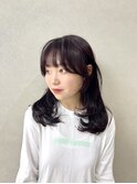 韓国スタイル/透明感カラー/レイヤーカット