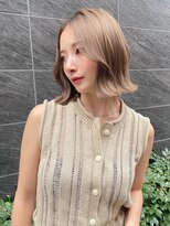 ネイロ バイ ジルブラン 葛西(NeiRo by JIL BLAN) ハイライト白髪ぼかしダブルカラーインナーカラーショートボブ