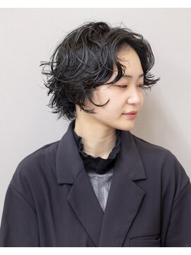 ルプラ ガーデン(le-pla garden) ボブ#ケアパーマ#センター分け#簡単スタイリング#豊橋#豊川