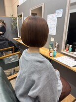 エニー 四条大宮(aNy) 内巻きボブ