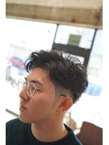 サンドゲート(SANDGATE)&nbsp;ツーブロックパーマスタイル