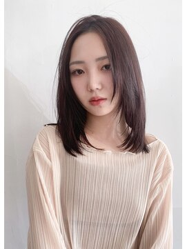 キーゴ 博多(KY-GO.) ミディアムヘア/ピンクブラウン