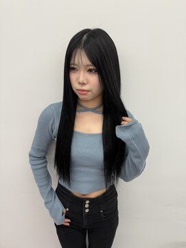 ロサ ファイブヘアー(Rosa..5Hair) 漆黒ロング！