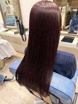 アットエス(@S)&nbsp;艶髪ボルドーロングストレート