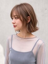 ノア(NOA)&nbsp;【NOA】小顔見え外ハネくびれ切りっぱなしボブ