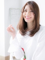 アルバハナレ 横浜(αlba HANARE)&nbsp;関内/髪質改善/ラテグレージュ!ハッシュカット顔周りカットo
