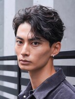 テン 心斎橋(tenn.)&nbsp;フェザーショートフェザーパーマニュアンスパーマショートヘア