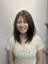 ヘアースペースブルーム プリュス 石橋店(HAIR SPACE BLOOM plus) ヘーゼルベージュ/透明感カラー/石橋阪大前
