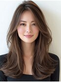 白髪ぼかし脱白髪染め似合わせレイヤーカット40代50代60代
