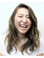 ネイビー グラ ヘアー ストーリー(NAVY gra HAIR STORY) 大人ルーズミディアム★艶カラーでツヤ感重視★