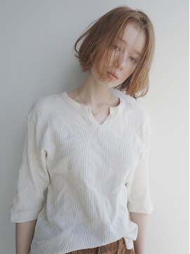 シキ 渋谷(siki) 【siki】ミルクティーボブ【伊藤】