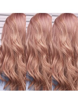 ディー エメ(D-aimer-) ピンクベージュロング