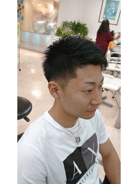 パーソンズ 本八幡店(PAR SON'Z) アシンメトリー×フェード