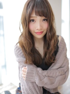 アグ ヘアー ロッコ 南通店(Agu hair rocco) 女子力UPの弾力ウェーブロングヘア★