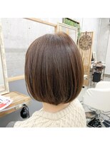 ユッカ エルア 武庫之荘南口(YUCCA elua)&nbsp;【elua 角床】大人かわいいボブ