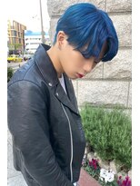 リア 大阪梅田(Ria)&nbsp;～青色　韓国マッシュ～【Ria 大阪 梅田】