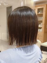 ボネッカ 鶴見(BONECCA)&nbsp;【上岡茉央】切りっぱなしボブ