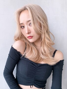 アイティーバイアルバム 下北沢店(IT by ALBUM) くびれレイヤー_ショコラベージュボブルフベビーバング_28612