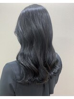 モルニ(MORNI)&nbsp;ブルーブラック_ヌナボブ チャンモリ ボブルフ