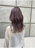 色落ちも楽しめるパープルカラー!