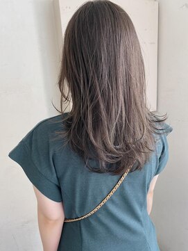 キャンバス バイ ネオリーブ 横浜西口(Canvas by neo.) ロングレイヤー ミントベージュ ブリーチなし sk