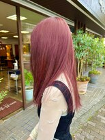 ヘアメイク 想倶楽部 コーラルピンク