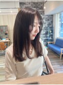 前髪/レイヤーロング/オータムブラウン[流山おおたかの森駅]