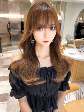 ロンド ロビン 栄(Lond robin) 【Lond robin】木屋元一　前髪/顔まわり/小顔カット/韓国ヘアm