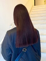 イト(ito)&nbsp;【 ito ／ 梅田 】ボルドーカラー×ストレートヘア