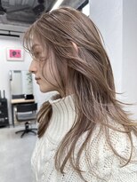 ウェイズトウキョウ 新宿店(Ways TOKYO)&nbsp;シークレットハイライトベージュレイヤーカットロングヘア