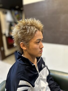 バーバー アカダマ 夏先取りベリーショート