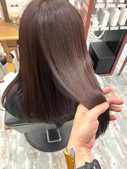 ハイサイ(Hi-Sai)の写真/【髪質改善ストレート】髪のクセやうねりにお悩みの方必見★ナチュラルなストレートヘアに仕上げます。