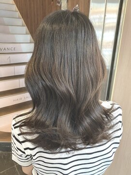 アヴァンス 天王寺店(AVANCE.) くすみカラー×オリーブブラウン