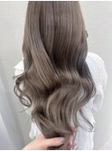 シークレットハイライト/ミルクティーベージュ/艶髪デザイン