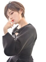 シープ(Seep) ショートボブ×ナチュラルハイトーン