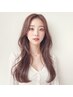 【韓国ヘアコース】韓国風カット＋韓国風透明感 全体カラー￥15,400→￥11,500