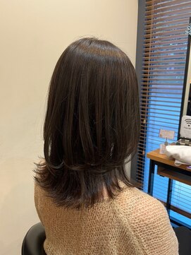 アルター(aL ter) ミディアムレイヤー［メルティカラー/似合わせカット/］