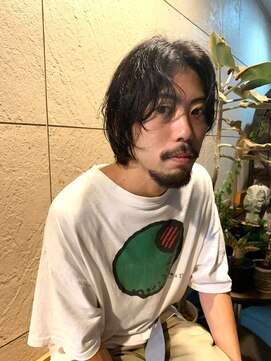 ホネン(honen) 薬院大通メンズカットスパイラルパーマスペインカール韓国men's