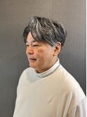 大人男性のセンターパート【床屋】蒲田/川崎/品川/田園調布/大森