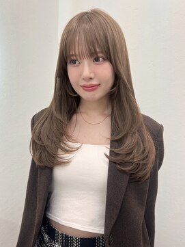 ガーデン 渋谷(GARDEN) ミディアムレイヤー/レイヤーカット/顔まわりカット/ワンカール