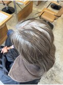 白髪染めを使わず白髪をカバー　＃白髪ぼかしローライト