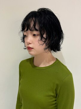 ビーハイブアヴェダ PARCO2店(BEHIVE AVEDA) ゆるっとボブパーマ/sakuya