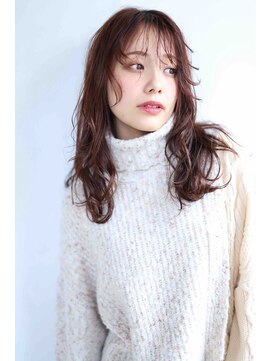 アボヘアー(Abo hair) 大人可愛い透明感立体感ハイレイヤー×アッシュブラウン