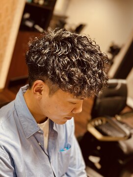 ジェイソンバーバー 2nd(JASON BARBER) 濡れツヤスパイラル【パーマ/メンズ/バーバー/理容室/学割】