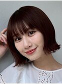 外ハネミニボブ